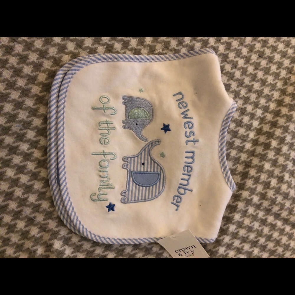 3 Pack Crown & Ivy Bibs